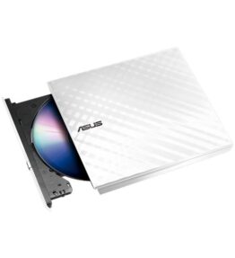 QUEMADOR DE DVD EXTERNO ASUS SDRW-08D2S-U/WHT WHITE 90-DQ0436-UA318KZ