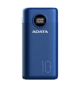 POWER BANK ADATA 10000MAH BLUE AP10000QCD-DGT-CDB