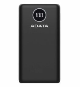 POWER BANK ADATA 20000MAH BLACK AP20000QCD-DGT-CBK