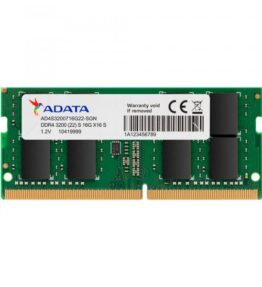 MEMORIA LAPTOP 16GB DDR4 3200MHZ ADATA AD4S320016G22-SGN