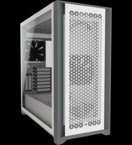 CASE GAMING CORSAIR 5000D AIRFLOW TEMPERED GLASS MID TOWER ATX PC WHITE CC-9011211-WW