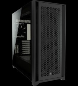 CASE GAMING  CORSAIR 5000D TEMPERED  GLASS MID TOWER ATX BLACK CC-9011210-WW