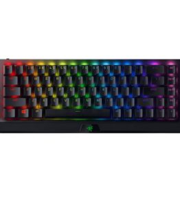 TECLADO GAMING RGB RAZER BLACKWIDOW V3 MINI HYPERSPEED MECANICO ALAMBRICO 65% INGLES RZ03-03890900-R311