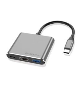 HUB ARGOM 3 IN 1 TYPE C/HDMI/USB 3.0 ARG-UB-0181