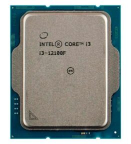 PROCESADOR INTEL CORE I3-12100F 12VA GEN 3.3 GHZ LGA 1700 BX8071512100F