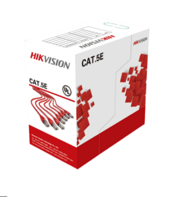 CABLE UTP CAT 5E EXTERIOR DS-1LN5EO-UU/E(O-STD) 23AWG UL HIKVISION 305 MTS 100% COBRE 307400129