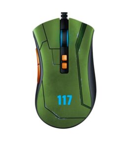 MOUSE RAZER GAMING DAV2 HALO INFINITE EDITION USB RGB 2000 DOTS PER INCH GREEN RZ01-03210300-R3M1