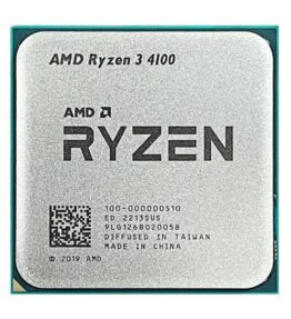 PROCESADOR AMD RYZEN 3 4100 3RA GEN 3.8 GHZ AM4 100-100000510BOX