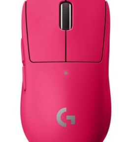 MOUSE LOGITECH INALAMBRICO PRO X SUPERLIGHT MAGENTA 910-005954