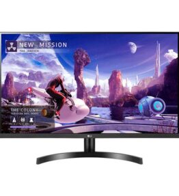 MONITOR 32" LG 32QN600-B QHD 2560x1440 75 HZ DP HDMI PLANO SLIM 719192637542