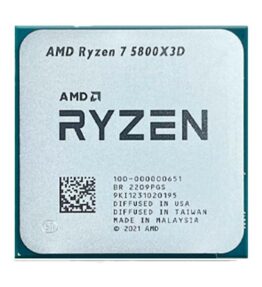 PROCESADOR AMD RYZEN 7 5800X3D 5TA GEN 3.4 GHZ AM4 100-100000651WOF