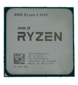 PROCESADOR AMD RYZEN 5 4500 4TA GEN 4.1 GHZ AM4 100-100000644BOX