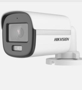 CAMARA DE SEGURIDAD HIKVISION ANALOGA 3K(5MP). PLASTIC BULLET. BUILT-IN MICROPHONE DS-2CE10KF0T-FS(2.8mm) 300513256