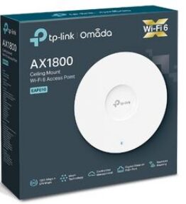 PUNTO DE ACCESO TP LINK INALAMBRICO AX1800 CEILING MOUNT  WI-FI 6 EAP610