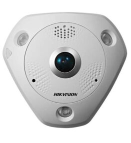 CAMARA DE SEGURIDAD HIKVISION IP 6MP FISHEYE 360 IP66/IK10 DS-2CD6365G0E-IVS