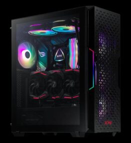 CASE ADATA G/XPG STARKER AIR MID-TOWER ATX BLACK ARGB STARKERAIR-BKCWW