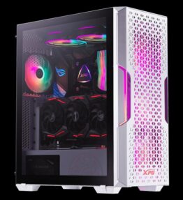 CASE ADATA G/XPG STARKER AIR MID-TOWER WHITE ARGB STARKERAIR-WHCWW