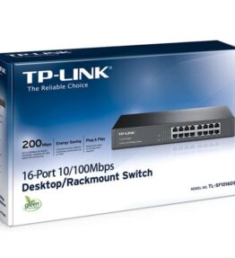 SWITCH TP LINK 16 PUERTOS 10/100MBPS TL-SF1016DS