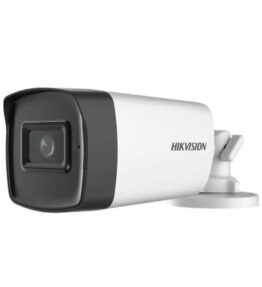 CAMARA DE SEGURIDAD HIKVISION ANALOGA 5MP. PLASTIC BULLET. IP67. BUILT-IN MICROPHONE DS-2CE17H0T-IT3FS(2.8mm)