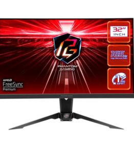 MONITOR 32" ASROCK GAMING MO-PG32QF2B (2560 X 1440) 2K 165HZ FREESYNC PREMIUM (AMD ADAPTIVE