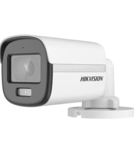 CAMARA DE SEGURIDAD ANALOGA HIKVISION 2MP COLORVU AUDIO MINI BULLET PLASTICA DS-2CE10DF0T-PFS 327800162