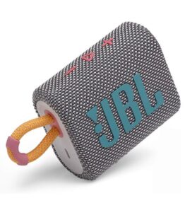 PARLANTE BLUETOOTH JBL GO 3 WATERPROOF GRIS JBLGO3GRYAM