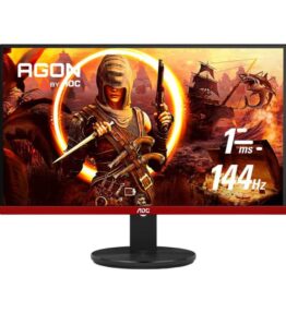 MONITOR 23.8" AOC G2490VX FHD 1920X1080 144 FREESYNC PREMIUM HZ VGA PLANO SLIM