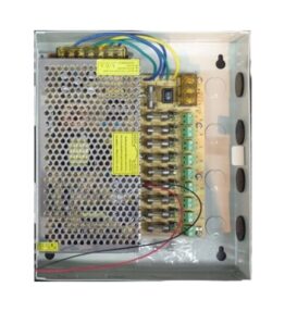 CAJA DE CORRIENTE SKY 9 SALIDAS -12V/CD10A CRC-14