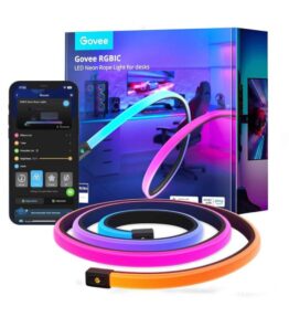 CABLE DE LUCES GOVEE LED NEON GAMING TABLE H61C3