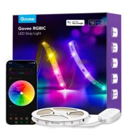 CABLE DE LUCES GOVEE RGBIC BASIC WIFI BLUETOOTH LED STRIP LIGHTS H618A