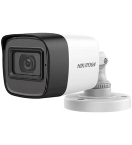 CAMARA DE SEGURIDAD HIKVISION ANALOGA 5MP. PLASTIC BULLET. IP67. BUILT-IN MICROPHONE DS-2CE16H0T-ITPF(2.8mm) 300512121