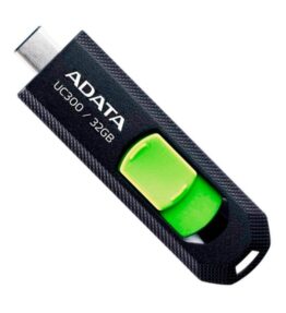 MEMORIA USB 32GB 3.2 ADATA UC300 TYPE-C ACHO-UC300-32G-RBK/GN