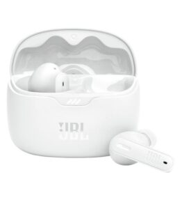 AUDIFONO BLUETOOTH JBL TUNE BEAM TRUE DOBLE MICROFONO BLANCO JBLTBEAMWHTAM