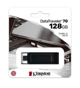 MEMORIA USB 128GB 3.0 KINGSTON DATA TRAVELER 70 TYPE DT70/128GB