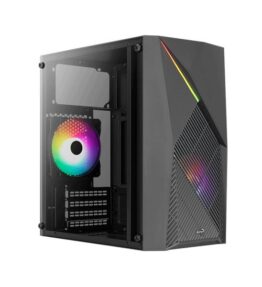 CASE GAMING  AEROCOOL RAIDER MINI VIDRIO TEMPLADO RGB -1X12CM 3.0X1 2.0X1 RAIDER MINI-G-BK-V1 ACCM-PV41042.11