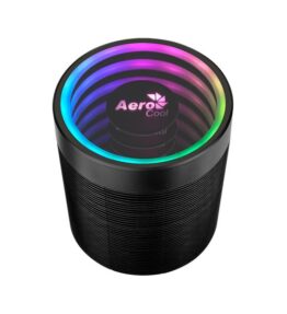 ABANICO AEROCOOL MIRAGE 5 ARGB PWM 4P PARA CPU CON TECNOLOGIA HEAT CORE TOUCH CON 4 TUBOS DE CALOR TERMICO CON EFECTO DE ILUMINACION RGB NEGRO ACTC-MR90517.13