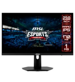 MONITOR 24" MSI G244F E2 1920 X 1080 FHD 170HZ 1MS PANEL IPS HDMI DISPLAY PORT FREESYNC 9S6-3BB4CH-003