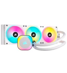 ENFRIAMIENTO LIQUIDO CORSAIR  H150I RGB AIO 360MM WHITE CW-9061006-WW