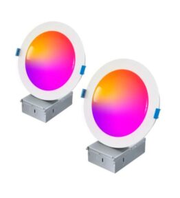 LUCES PARA PARED GOVEE LED RECESSED LIGHTS 4 INCH 2 PACK B601B