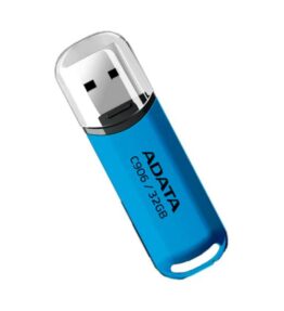 MEMORIA USB 32GB ADATA C906 BLUE AC906-32G-RWB