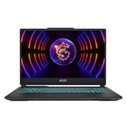 LAPTOP GAMING MSI CYBORG 15 A12VE 15" I7-12650H 16GB (8GB X 2) 512GB SSD T.V. RTX 4050 6GB WIN 11 HOME PLUS ESPAÃOL NEGRO  9S7-15K111-1284