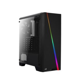 CASE GAMING  AEROCOOL CYLON BG RGB 1  ABANICO VIDRIO TEMPLADO 13 MODOS ARGB ACCM-PV10013-11