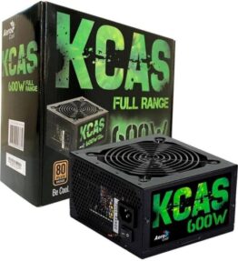 FUENTE DE PODER AEROCOOL 600W BRONZE KCAS-600W 100-240V ACPB-KC60FUC.12