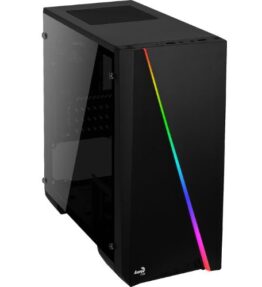 CASE GAMING AEROCOOL CYLON MINI BG RGB 1 ABANICO VIDRIO TEMPLADO 13 MODOS ARGB ACCM-PV12013.11