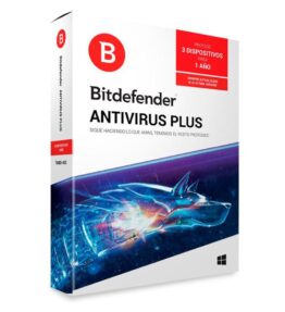 LICENCIA ANTIVIRUS BITDEFENDER ANTIVIRUS PLUS 3 PC+ 2 1 AÃO