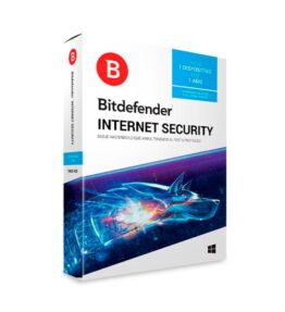 LICENCIA ANTIVIRUS BITDEFENDER INTERNET SECURITY 3+2 PC 1 AÃO