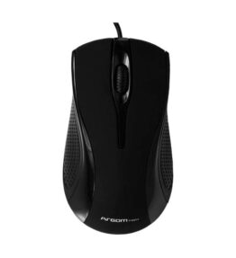 MOUSE ARGOM USB MAXI BLACK ARG-MS-0022