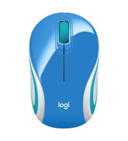 MOUSE LOGITECH MINI M187 BLUE 1000DPI 910-005360