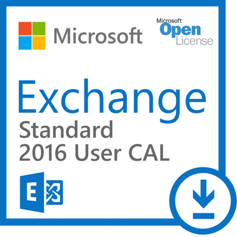 SOFTWARE MICROSOFT EXCHANGE 2016 STANDARD USER CAL381-04398