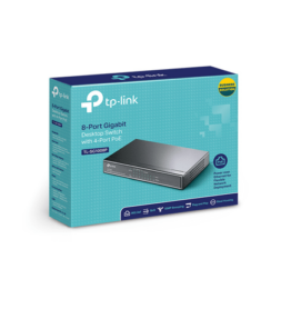 SWITCH TP LINK 8 PUERTOS  10/100/1000 4 POE - TL-SG1008P